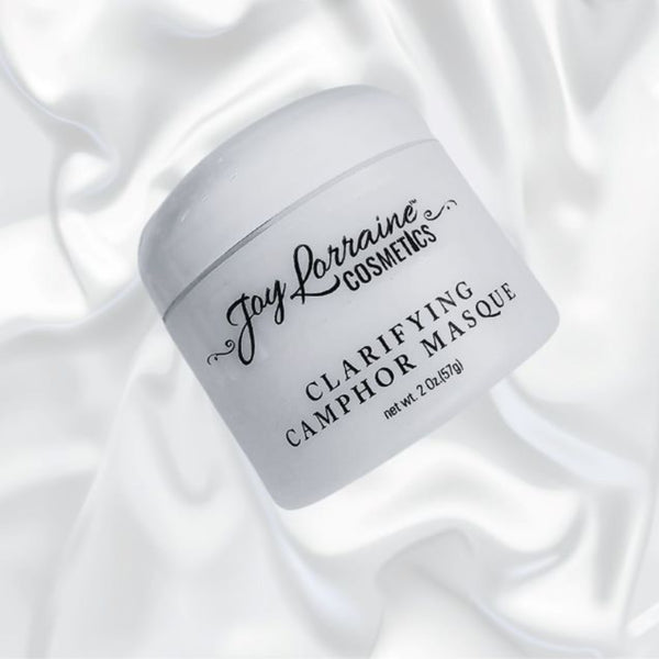 A clarifying camphor acne mask with sulfur for hormonal acne, cystic acne, and oily skin. Deep cleansing clay formula reduces breakouts, unclogs pores, and controls excess oil for a clear, healthy and radiant complexion.