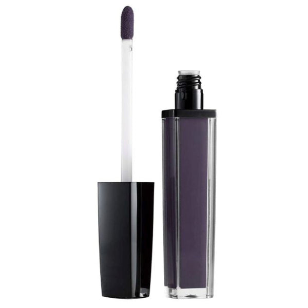 A deep purple, high-pigment liquid lipstick with bold color and a long-lasting waterproof matte finish. 